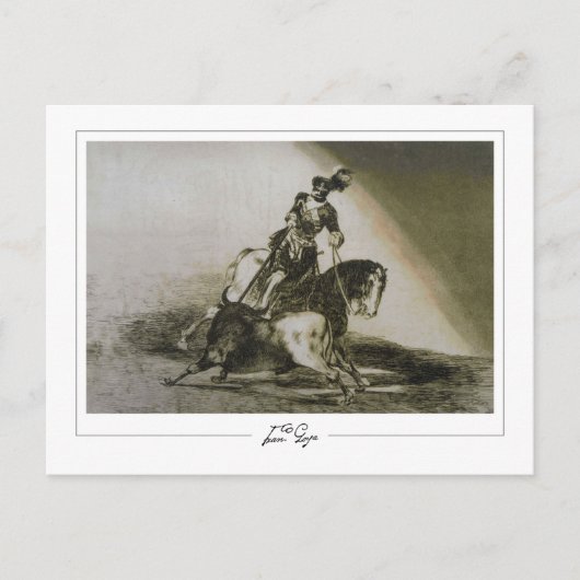 フランシスコGoya #499 -ファインアートはがき ポストカード (正面)