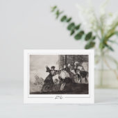 フランシスコGoya #504 -ファインアートはがき ポストカード (スタンド正面)