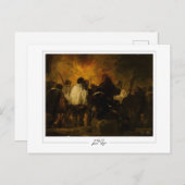 フランシスコGoya #506 -ファインアートはがき ポストカード (正面/裏面)