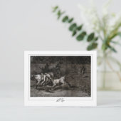 フランシスコGoya #510 -ファインアートはがき ポストカード (スタンド正面)