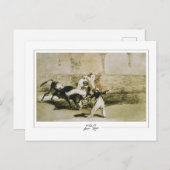 フランシスコGoya #521 -ファインアートはがき ポストカード (正面/裏面)