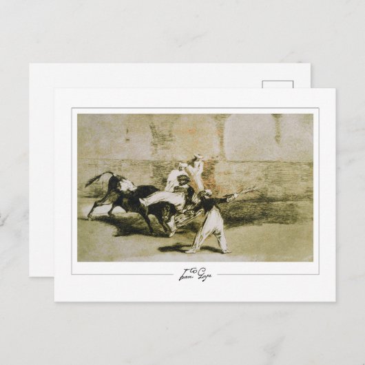 フランシスコGoya #521 -ファインアートはがき ポストカード (正面/裏面)