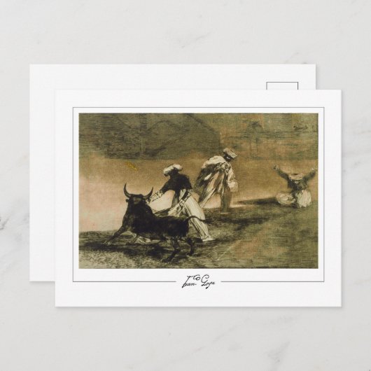 フランシスコGoya #527 -ファインアートはがき ポストカード (正面/裏面)