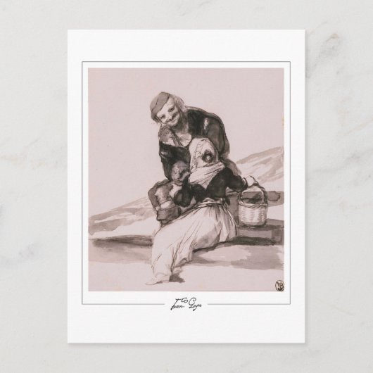 フランシスコGoya #528 -ファインアートはがき ポストカード (正面)