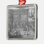 フランシスコPizarro メタルオーナメント (左)