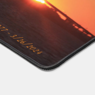 フランシススコット鍵ブリッジデスクマット デスクマット