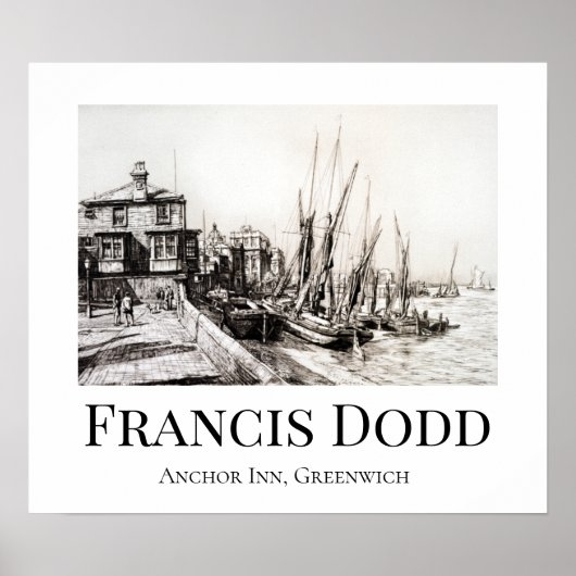 フランシスドッドいかりイングリニッジポスター ポスター (正面)