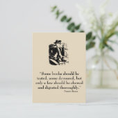 フランシスベーコン引用文はがき ポストカード (スタンド正面)