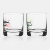 フランシスベーコン引用文 ウイスキーグラス (左)