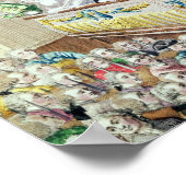 フランシス劇場におけるヴォルテールの戴冠式 ポスター (角)