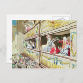 フランシス劇場におけるヴォルテールの戴冠式 ポストカード (正面/裏面)