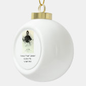 フランシス島"フランク"ジョンソン セラミックボールオーナメント (右)