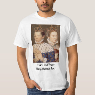 フランシス島Scotscのフランスおよびメリー女王のII Tシャツ