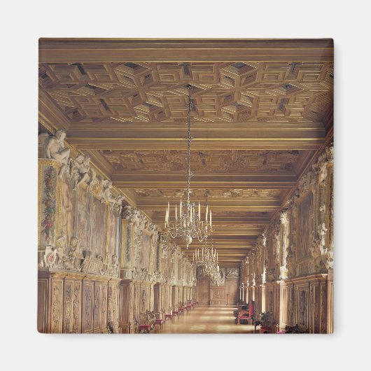 フランシス美術館の長さを見下ろす マグネット (正面)
