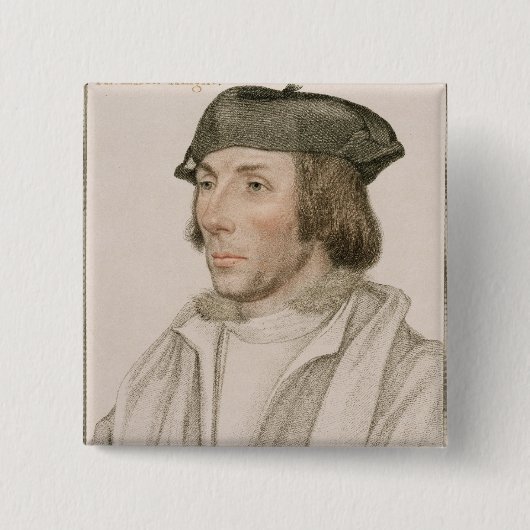 フランシス著刻まれるトマスElyot (c.1490-1546) 缶バッジ (正面)