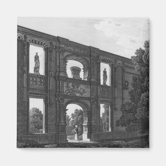 フランシス記念物博物館ガイロンアーチ マグネット (正面)