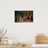 フランシス1世絵画は聖なる者の栄光を受け取る ポスター (キッチン)