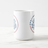 フランシス・スコット鍵 – 自由のために神を賛美 コーヒーマグカップ (中央)