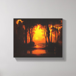 フランシス・ダンビーの魅惑の城 キャンバスプリント