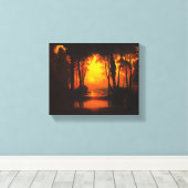 フランシス・ダンビーの魅惑の城 キャンバスプリント (インサイチュ (ウッドフロア))