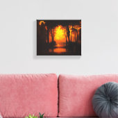 フランシス・ダンビーの魅惑の城 キャンバスプリント (インサイチュ (リビング))