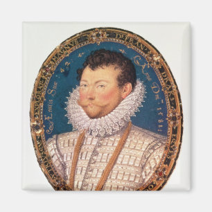フランシス・ドレーク1581年 マグネット