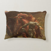 フランシス・バーナード・ディクシーによる「哀れな美女」 アクセントクッション (裏面)