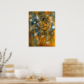 フランシス・ピカビアの後の無限ドット ポスター (キッチン)