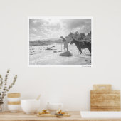 フランシス・フェルプス・ベルデン川で釣りを飛ぶ ポスター (キッチン)