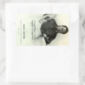 フランシス「フランク」ジョンソン 長方形シール (バッグ)