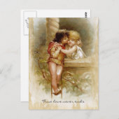 フランシス・ブルンジ：ロミオとジュリエット ポストカード (正面/裏面)