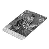 フランシス・ベーコンポートレート（1561年～1626年）子爵 マグネット (左側)