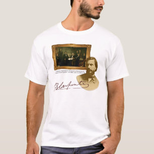 フランシス·B·大工安倍リンカーンペインターティー Tシャツ