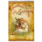 フランシスBrundage: 子供のシェークスピア カレンダー (カバー)