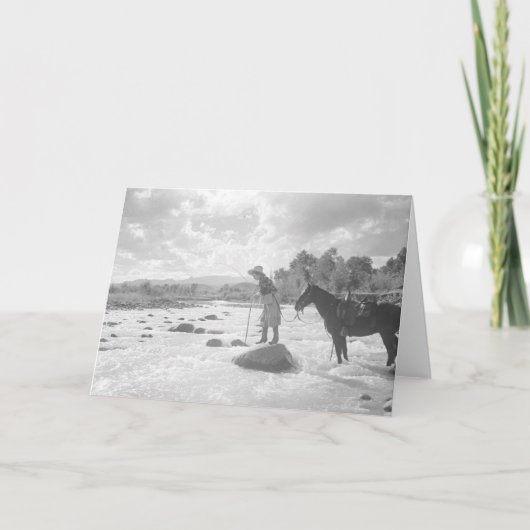 フランシスPhelps Beldenのはえの魚釣り カード (正面)