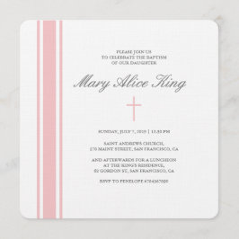 フランシーバプテスマの招待 招待状