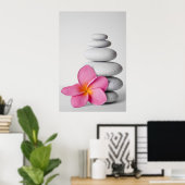 フランジパニカルム ポスター (ホームオフィス)