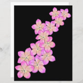 フランジパニスクラップブック紙 (正面/裏面)