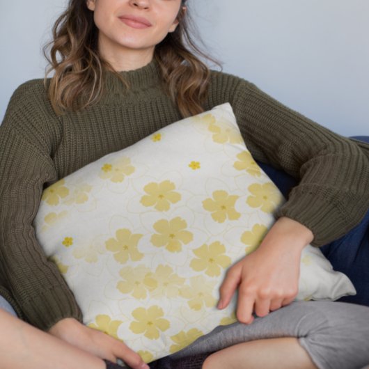 フランジパニプルメリアトロピカルフラワー装飾用クッション クッション