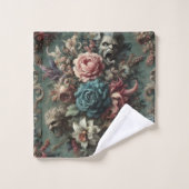 フランジ付きディージ – ゴシックビクトリアン様式 バスタオルセット (ウォッシュタオル)