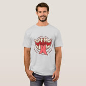 フランジ付きモンスターマウス Tシャツ (正面フル)