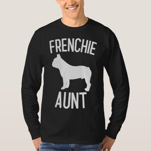 フランスおばさん犬愛好家 Tシャツ (正面)