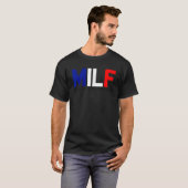 フランスおもしろい不適切いけなユーモア成人MIL Tシャツ (正面フル)