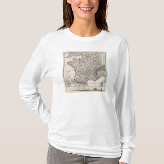 フランスおよびスイス連邦共和国 Tシャツ (正面)