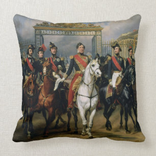 フランスおよび彼ののルイPhilippe (1773-1850年)王 クッション
