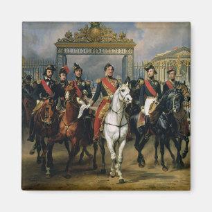 フランスおよび彼ののルイPhilippe (1773-1850年)王 マグネット