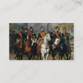 フランスおよび彼ののルイPhilippe (1773-1850年)王 名刺 (裏面)