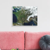 フランスから宇宙 キャンバスプリント (インサイチュ (リビング))