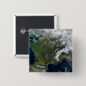 フランスから宇宙 缶バッジ (正面&裏面)