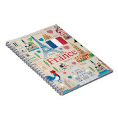 フランスかわいいアイコン ノートブック (右側)